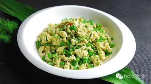 冬季预防感冒菜肴：青椒炒鸡蛋