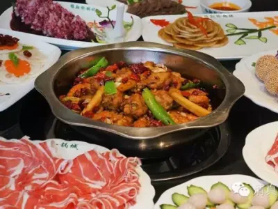 春节美食：西安锦翔炝锅城美食连连