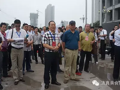 陕西省烹饪协会考察穆堂香调味品公司